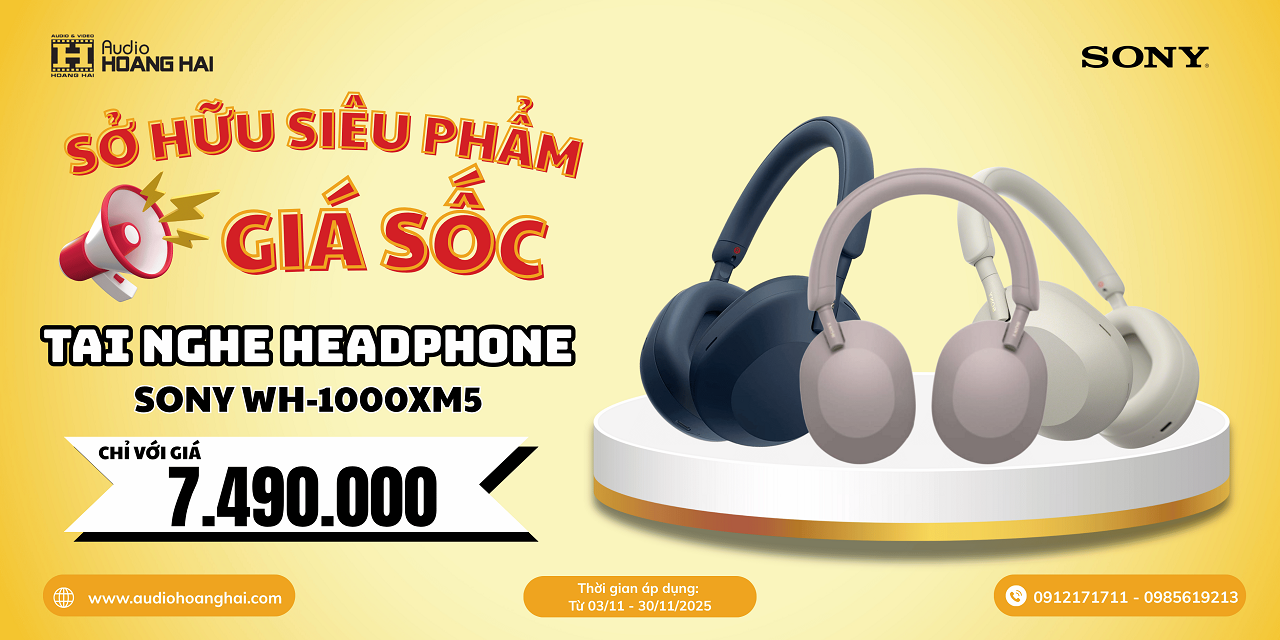 Sony WH-1000XM5 Tháng 11